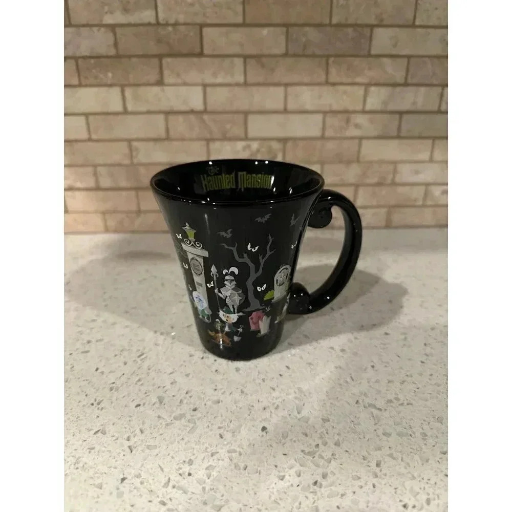 Disney Parks‎ The Haunted Mansion 4.25” Black Mug (Rare).